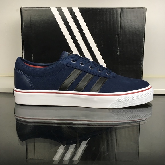 adi ease collegiate navy suede